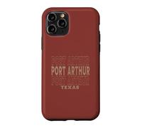 Custodia per iPhone 11 Pro Port Arthur Texas d'epoca