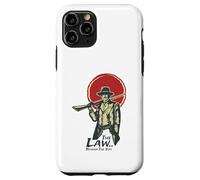 Custodia per iPhone 11 Pro Poster Western Hero "La legge dietro il seme"