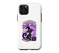 Custodia per iPhone 11 Pro Praticare le arti oscure strega gatto nero Halloween