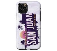 Custodia per iPhone 11 Pro Preferirei essere a San Juan Portorico Souvenir