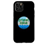 Custodia per iPhone 11 Pro Priest Lake Idaho ID Nature Vacation Design