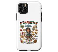 Custodia per iPhone 11 Pro Principessa Afgana Dabbing Girl Vestito Tradizionale Souvenir Bambini