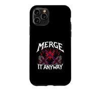 Custodia per iPhone 11 Pro Programmer Humor Merge It Anyway Developer