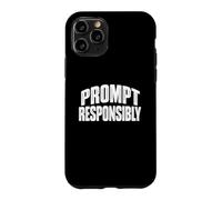 Custodia per iPhone 11 Pro Prompt Responsabilmente AI Developer Prompt Engineer