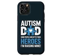 Custodia per iPhone 11 Pro Proud Autism Dad - Raising My Hero Awareness Father Papa