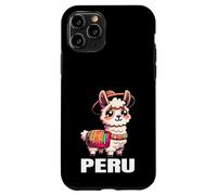 Custodia per iPhone 11 Pro Proud Peruvian Llama Parade: Cultural Peru Pride Souvenir