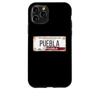 Custodia per iPhone 11 Pro Puebla Mexico License Plate Mexican Travel Vacation Beach