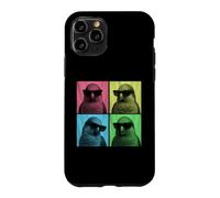 Custodia per iPhone 11 Pro Quaker Parrot Pop Art Divertente Monaco Parrocchetto Amante Photo Booth