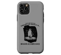 Custodia per iPhone 11 Pro Qualcuno Cool Waddles In Penguin Confidence