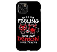 Custodia per iPhone 11 Pro Quando Il Tuo Demone Incontra La Sua Partita! Demone