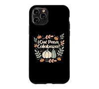 Custodia per iPhone 11 Pro Que Pasa Calabaza Halloween Insegnante di Spagnolo