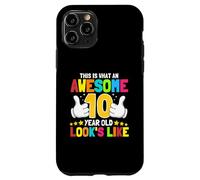 Custodia per iPhone 11 Pro Questo è ciò che un fantastico bambino di 10 anni assomiglia al decimo compleanno