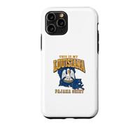 Custodia per iPhone 11 Pro Questo è il mio Louisiana Pajama State Bayou Pride