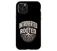 Custodia per iPhone 11 Pro Radici dell'albero della natura introverse e radicate