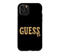 Custodia per iPhone 11 Pro Raffreddare Indovina So Emblema