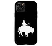 Custodia per iPhone 11 Pro Ragazzo su un Buffalo Silhouette