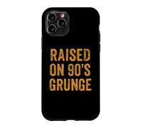 Custodia per iPhone 11 Pro Raised On 90s Grunge Vintage Alternative Rock Design
