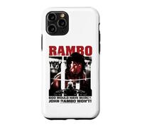 Custodia per iPhone 11 Pro Rambo III Dio avrebbe misericordia Stallone Film