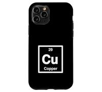 Custodia per iPhone 11 Pro Rame, Cu - Tavola periodica degli elementi Science Gifts