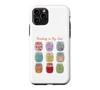 Custodia per iPhone 11 Pro Reading is My Jam Bookworm Generi letterari Vasetti