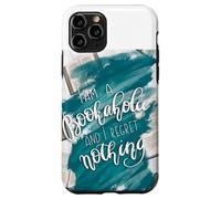 Custodia per iPhone 11 Pro Reading Quote For Book Lover And Librarian Cute Book Pattern