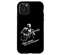 Custodia per iPhone 11 Pro Real Music Isn't On The Radio - Blues Legend Guitar