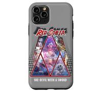 Custodia per iPhone 11 Pro Red Sonja Poster Synthwave Redhead Epic Cyberpunk anni '80 retrò