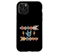 Custodia per iPhone 11 Pro Regali per chitarra rock and roll, punk rock, bambini ragazzi ragazze