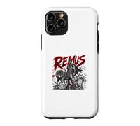 Custodia per iPhone 11 Pro Remus Guerriero Con Lupo Duo Fratres Una Urbs