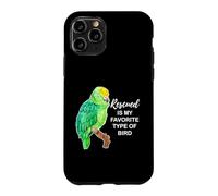 Custodia per iPhone 11 Pro Rescued is my Favorite Type of Bird - Amazon Parrot