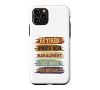 Custodia per iPhone 11 Pro Retired Under New Management See Wife For Details Retirement