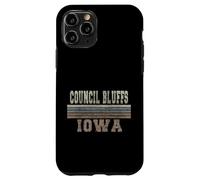 Custodia per iPhone 11 Pro Retro Council Bluffs Iowa