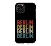 Custodia per iPhone 11 Pro Retro Distressed Germania Berlino Deutschland