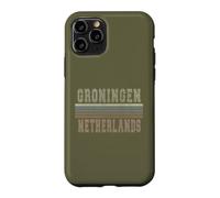 Custodia per iPhone 11 Pro Retro Groningen Paesi Bassi