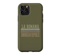 Custodia per iPhone 11 Pro Retro La Romana Repubblica Dominicana