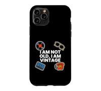 Custodia per iPhone 11 Pro Retro Nostalgia I Am Not Old I Am Vintage