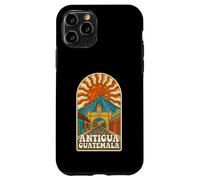 Custodia per iPhone 11 Pro Retro Psychedelic Antigua Guatemala Travel Poster