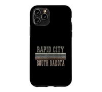 Custodia per iPhone 11 Pro Retro Rapid City Dakota del Sud