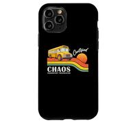 Custodia per iPhone 11 Pro Retro School Bus Driver Certified Chaos Transport Technician