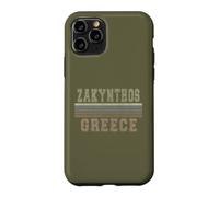 Custodia per iPhone 11 Pro Retro Zakynthos Grecia