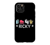 Custodia per iPhone 11 Pro Ricky Nome cane personalizzato Ricky Pet Lover