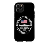 Custodia per iPhone 11 Pro Ricorda Pearl Harbor 7 dicembre 1941 U.S.S. Arizona BB39