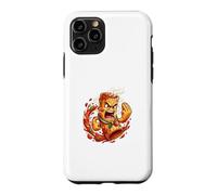 Custodia per iPhone 11 Pro Rigatoni Pasta Italiana Divertente Gesto Canzone
