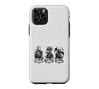 Custodia per iPhone 11 Pro Righelli demoniaci in Dark Fantasy