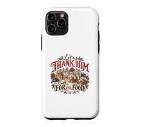 Custodia per iPhone 11 Pro Ringraziamolo per il nostro cibo Fede cristiana Genesi 9:3
