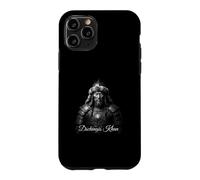 Custodia per iPhone 11 Pro Ritratto del conquistatore dell'imperatore mongolo Dschingis Khan