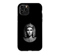 Custodia per iPhone 11 Pro Ritratto del faraone egiziano Cleopatra