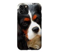 Custodia per iPhone 11 Pro Ritratto Di Un Re Carlo Cavalier Spaniel