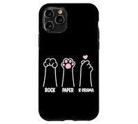 Custodia per iPhone 11 Pro Rock Paper K-Drama Divertente fan del dramma coreano Amante di Kdrama