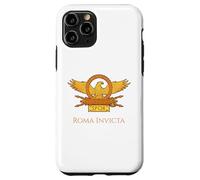 Custodia per iPhone 11 Pro Roma Invicta - Motto Legionario Romano - SPQR Legion Eagle